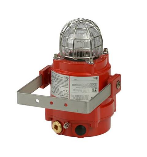 Ex LED Beacon BExBG L2DP 24vDC MAGENTA 18-54vDC IP66/67 SS304 EExdIICT4/T5